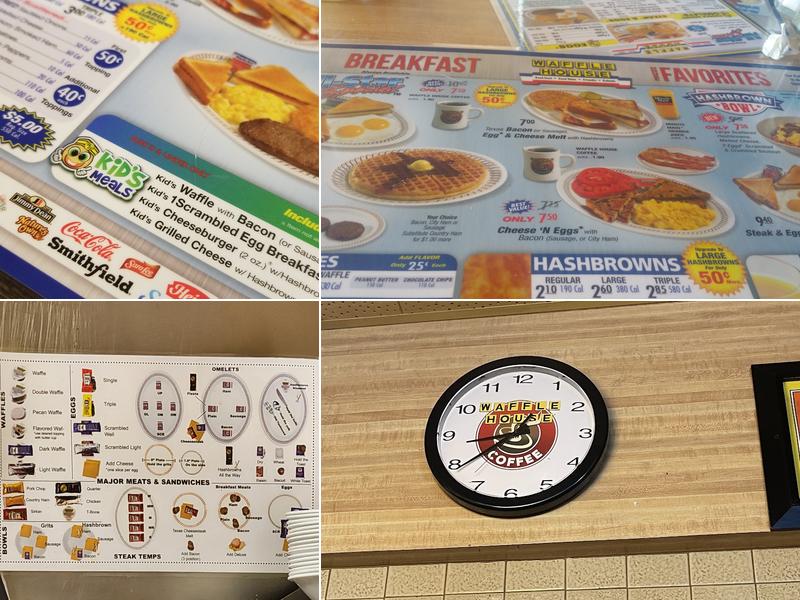 Waffle House Menu