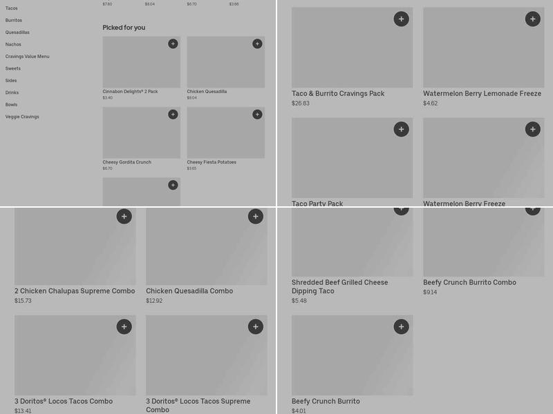 Taco Bell Menu