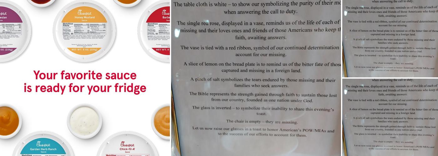 Chick-fil-A Menu