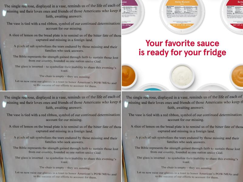 Chick-fil-A Menu