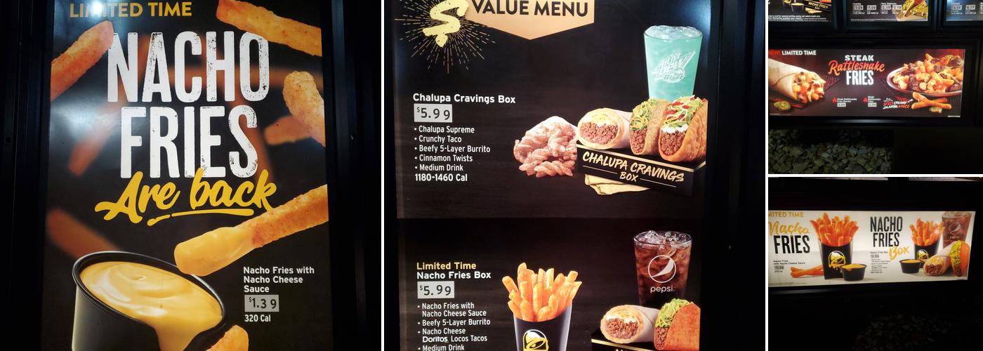 Taco Bell Menu