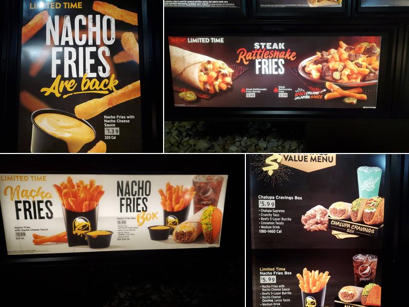 Taco Bell Menu