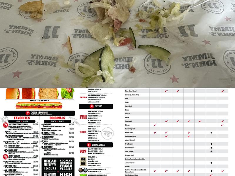 Jimmy John's Menu