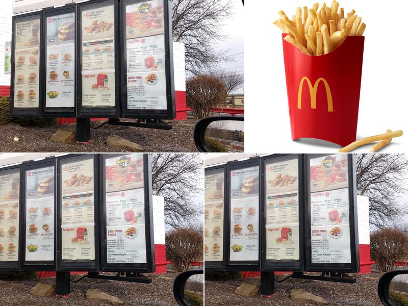 McDonald's Menu