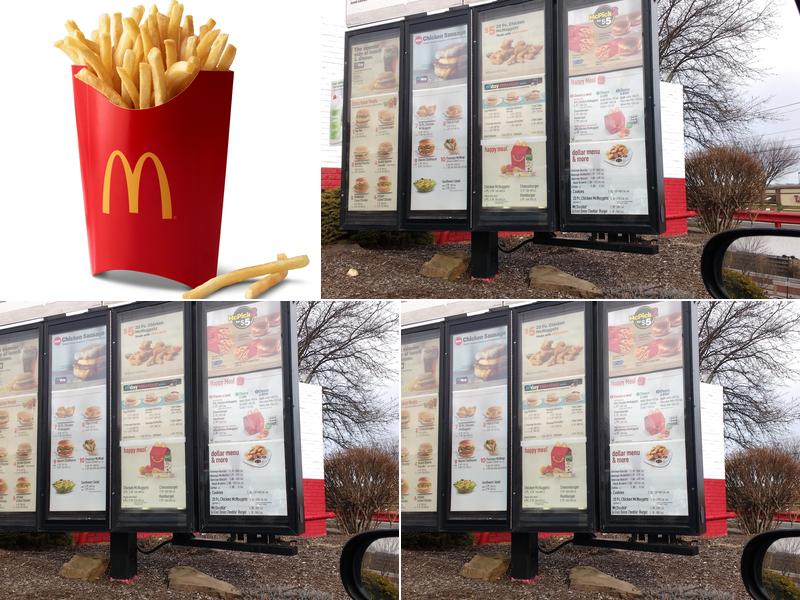 McDonald's Menu
