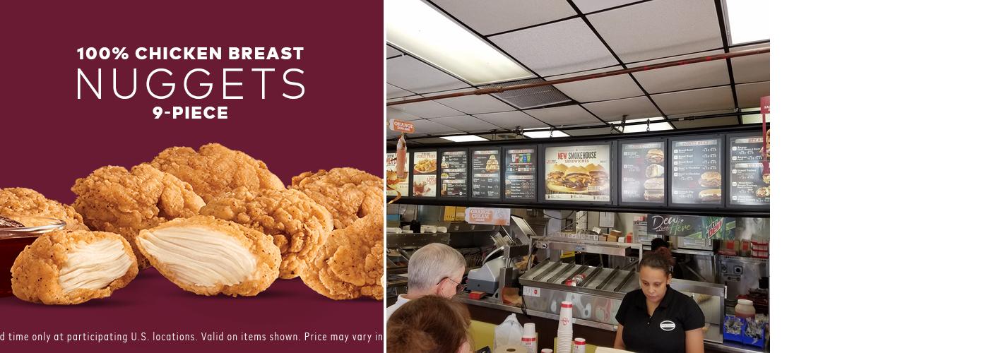 Arby's Menu
