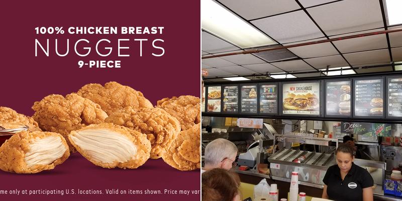 Arby's Menu