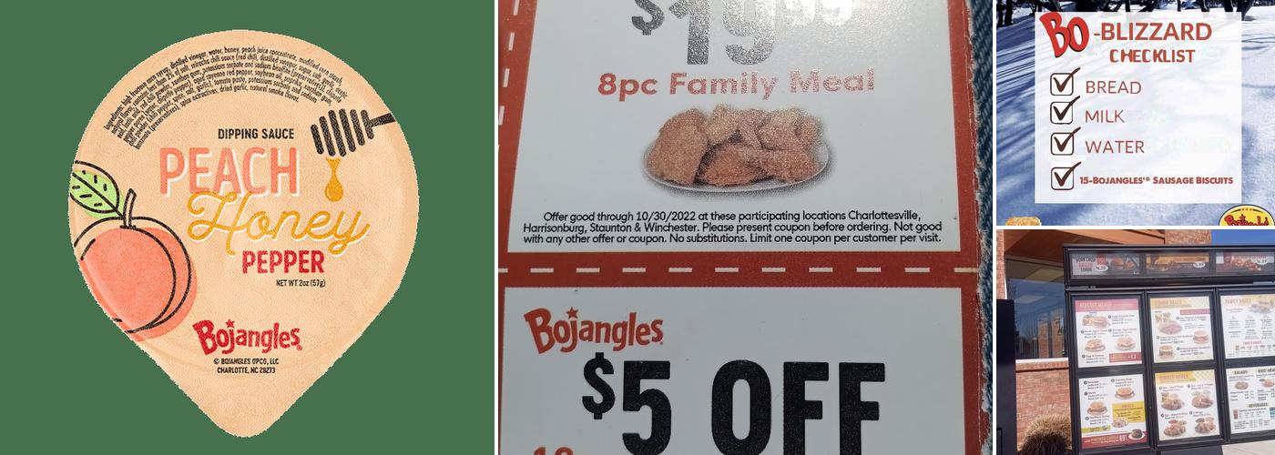 Bojangles Menu