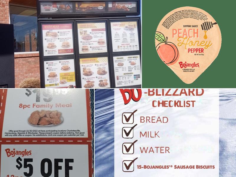 Bojangles Menu