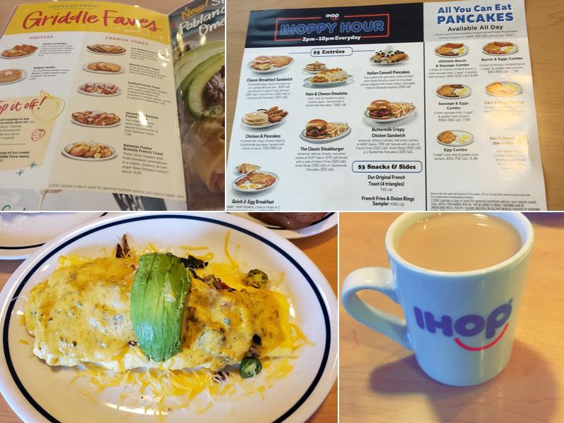 IHOP Menu