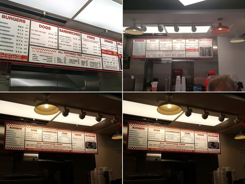 Five Guys Menu