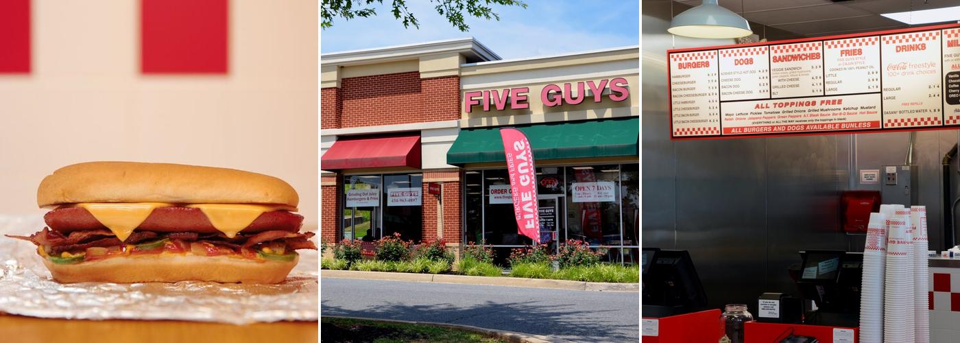 Five Guys Menu