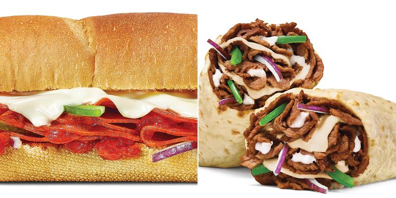 Subway Menu