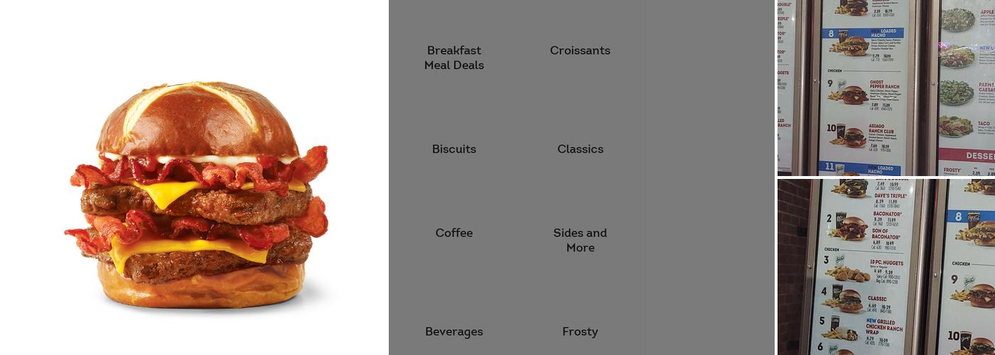 Wendy's Menu