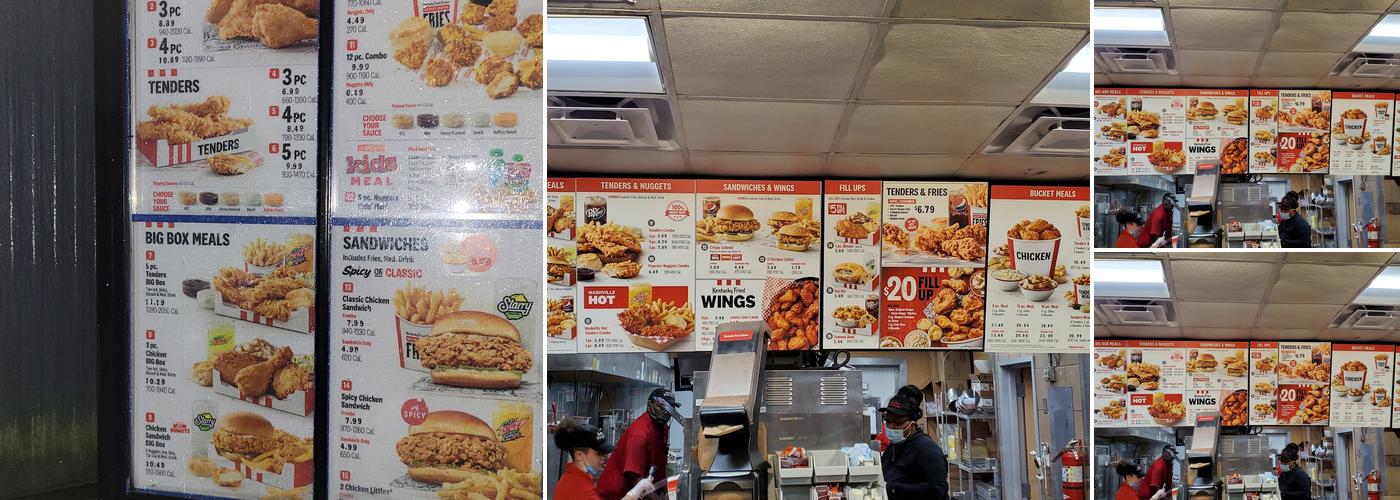 KFC Menu