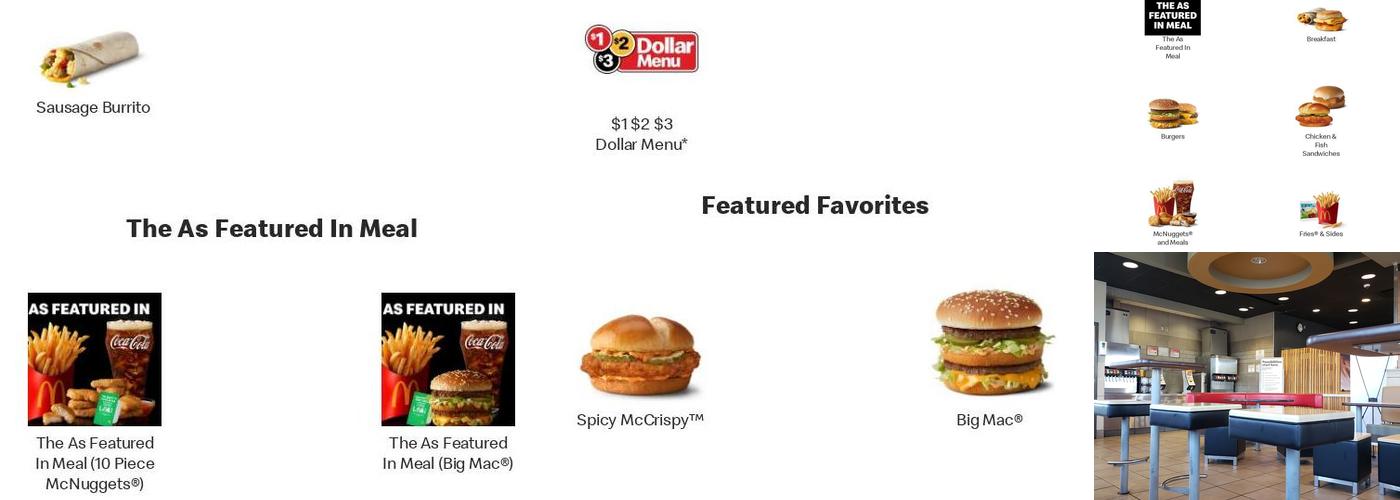 McDonald's Menu