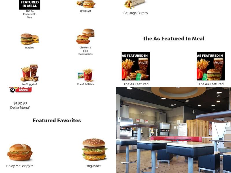 McDonald's Menu