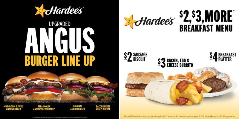 Hardee's Menu