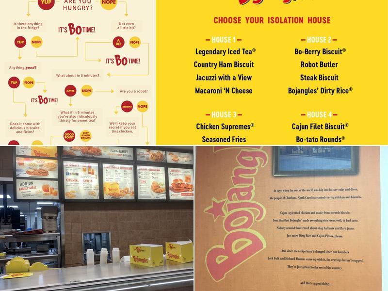 Bojangles Menu