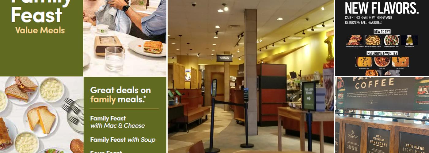 Panera Bread Menu