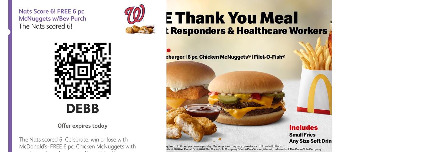 McDonald's Menu