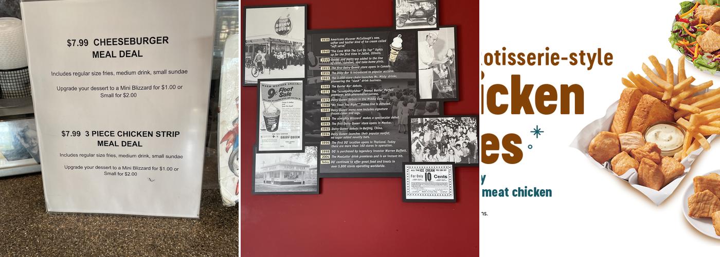 Dairy Queen Grill & Chill Menu