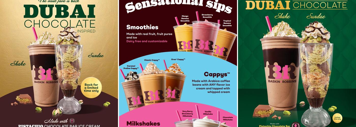Baskin-Robbins Menu
