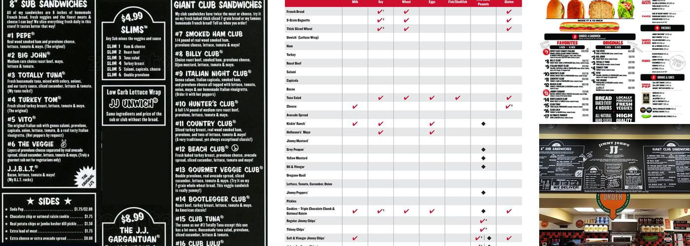 Jimmy John's Menu