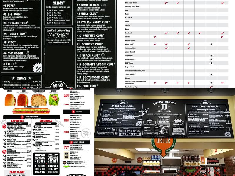 Jimmy John's Menu