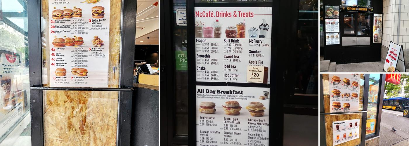 McDonald's Menu