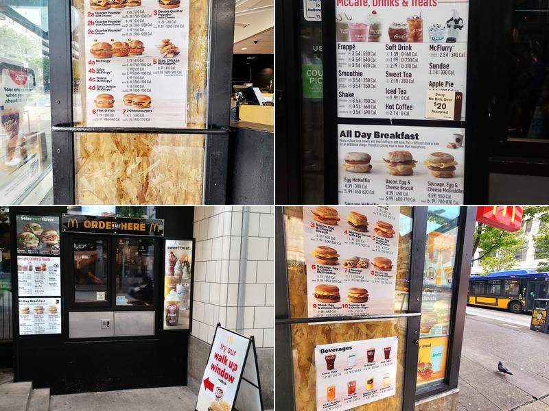 McDonald's Menu