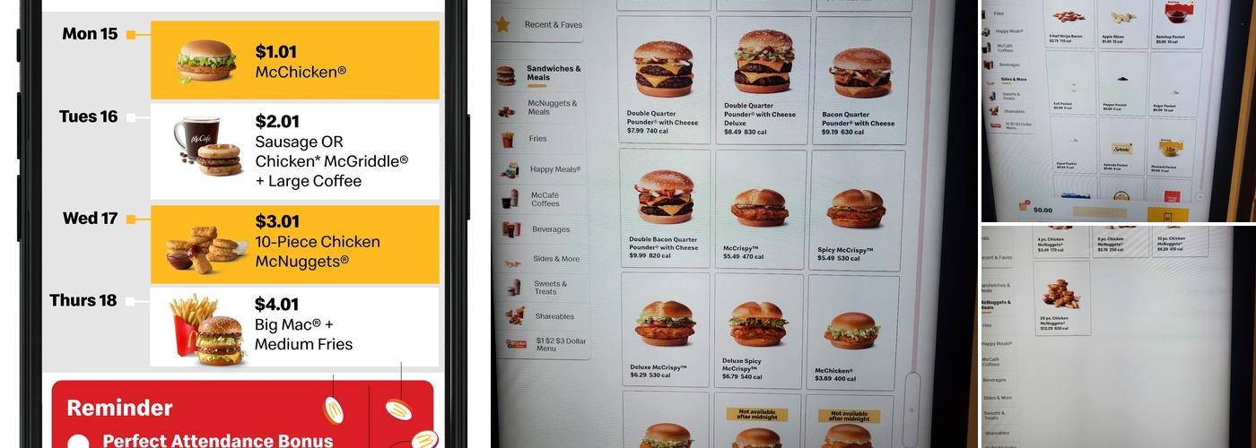 McDonald's Menu