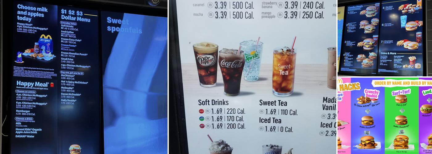 McDonald's Menu