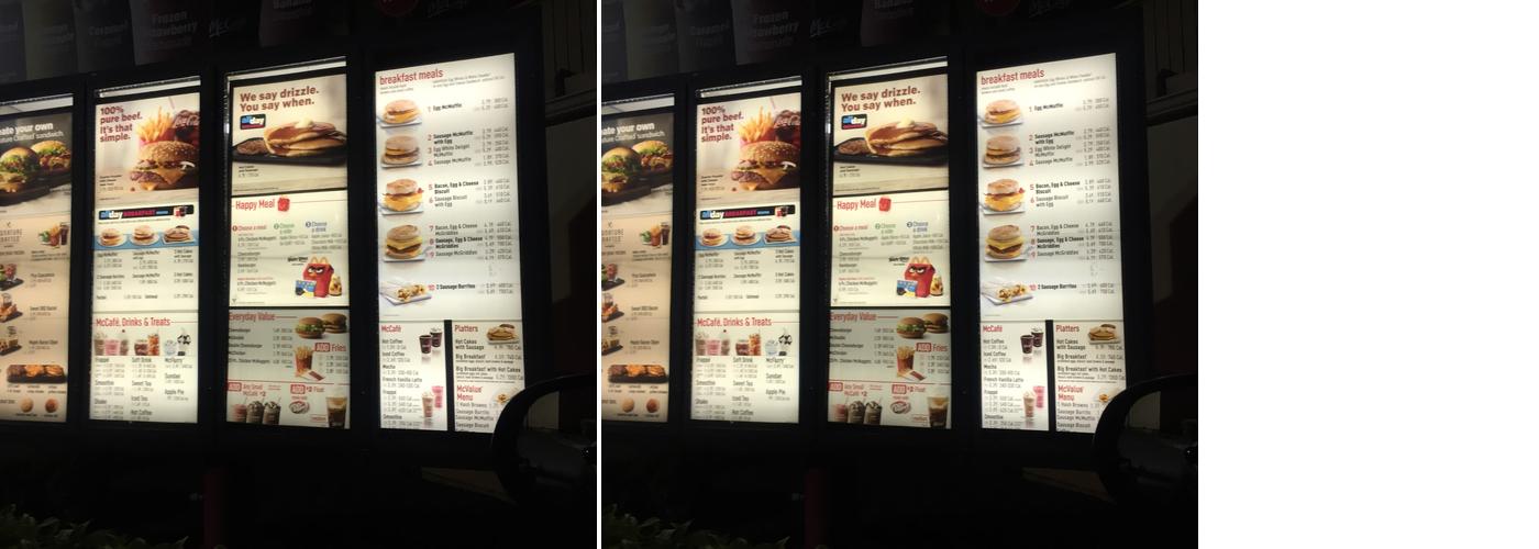 McDonald's Menu