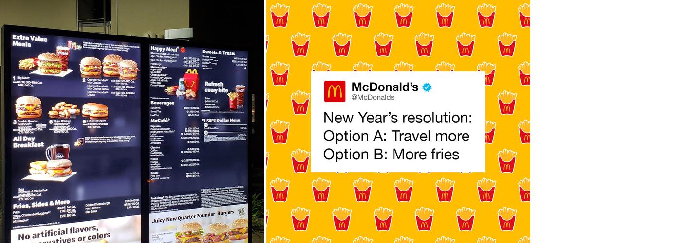 McDonald's Menu