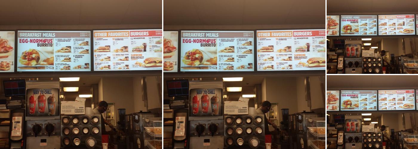 Burger King Menu