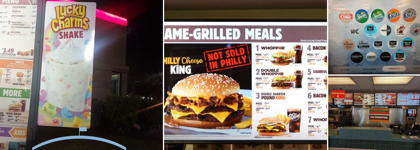 Burger King Menu