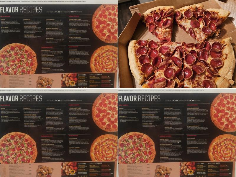 Pizza Hut Menu
