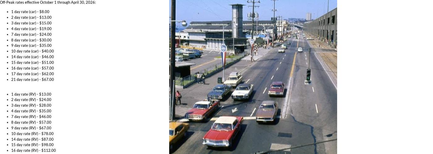 Colman Dock Menu
