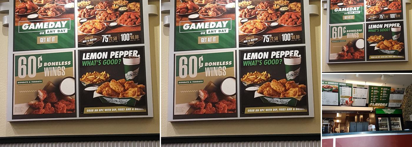 Wingstop Menu
