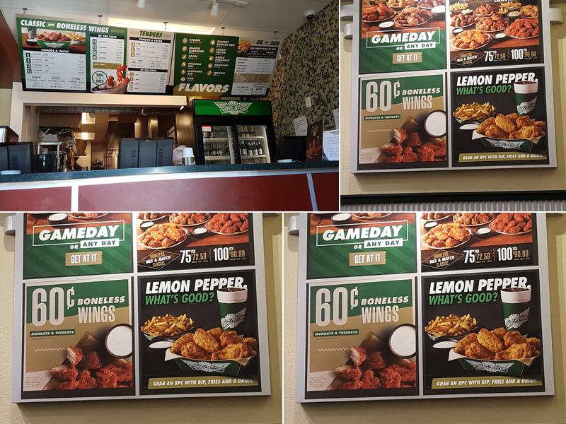 Wingstop Menu