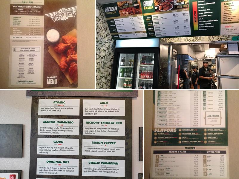 Wingstop Menu