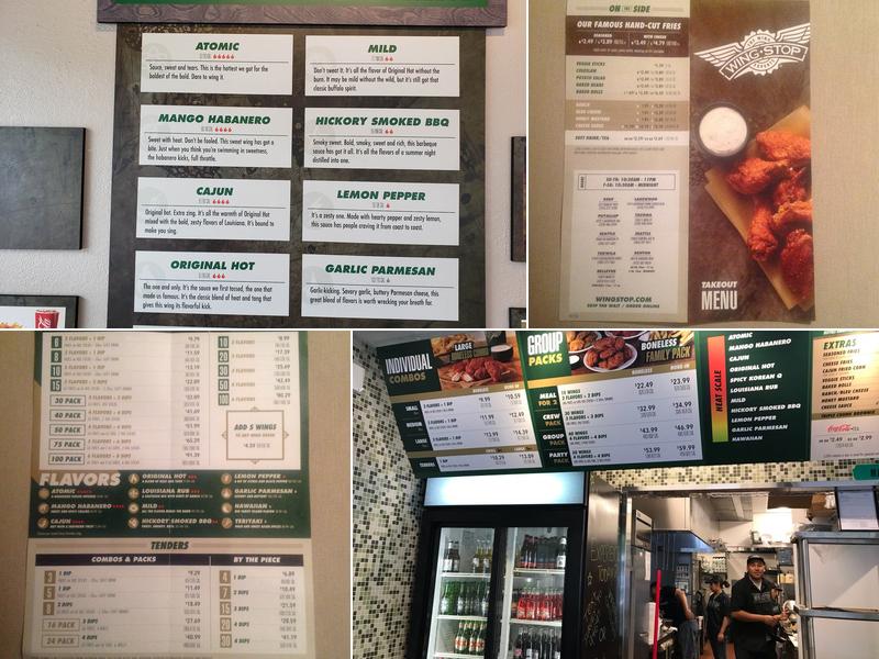 Wingstop Menu