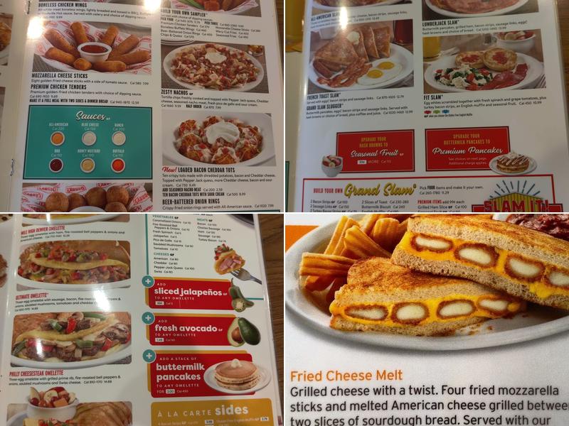 Denny's Menu