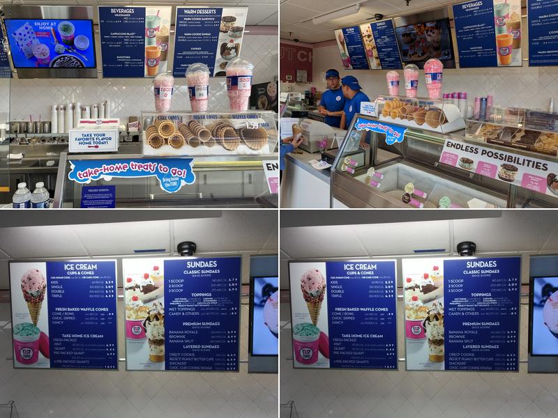Baskin-Robbins Menu