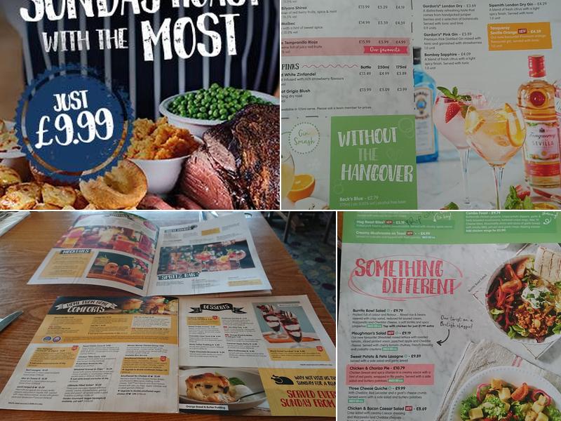 Brewers Fayre Southend On Sea Menu