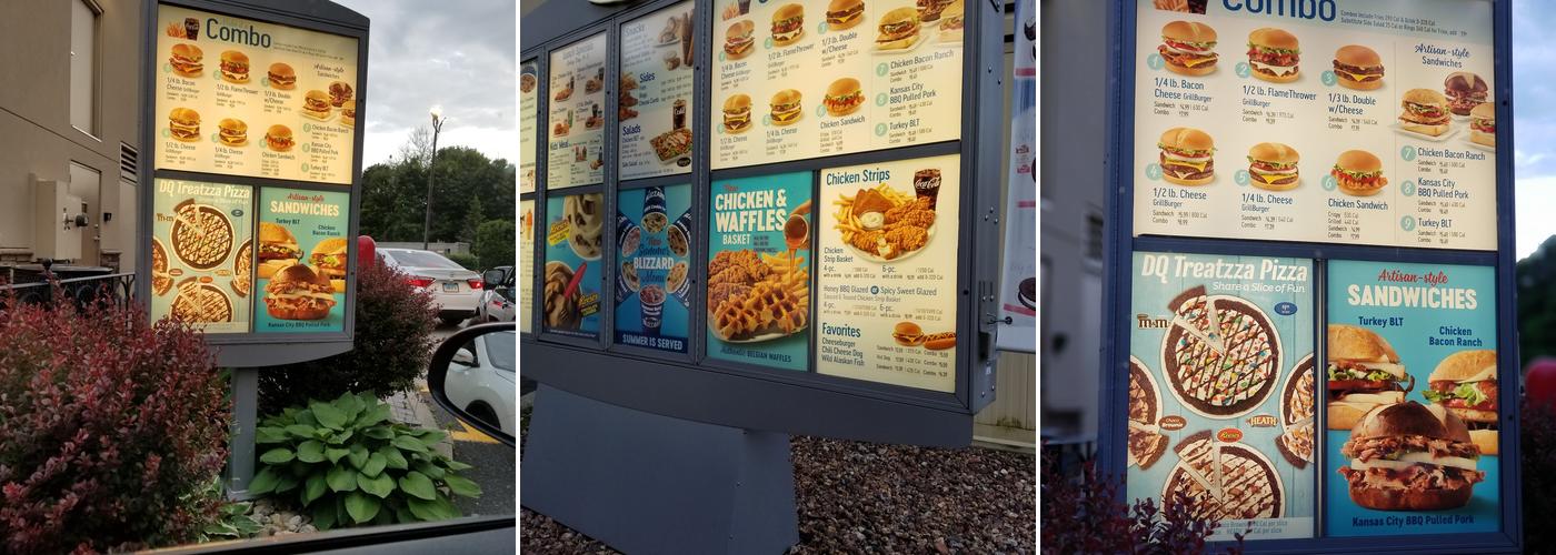 Dairy Queen Grill & Chill Menu