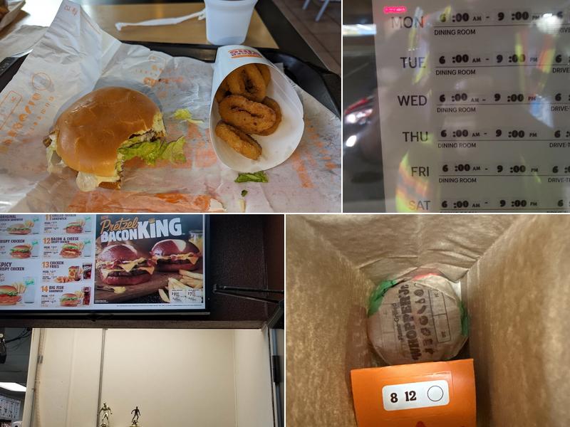 Burger King Menu