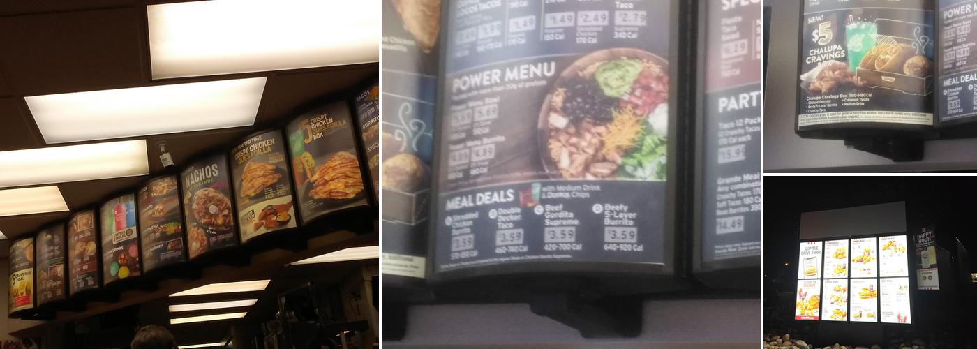 Taco Bell Menu