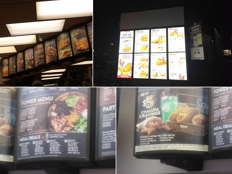 Taco Bell Menu